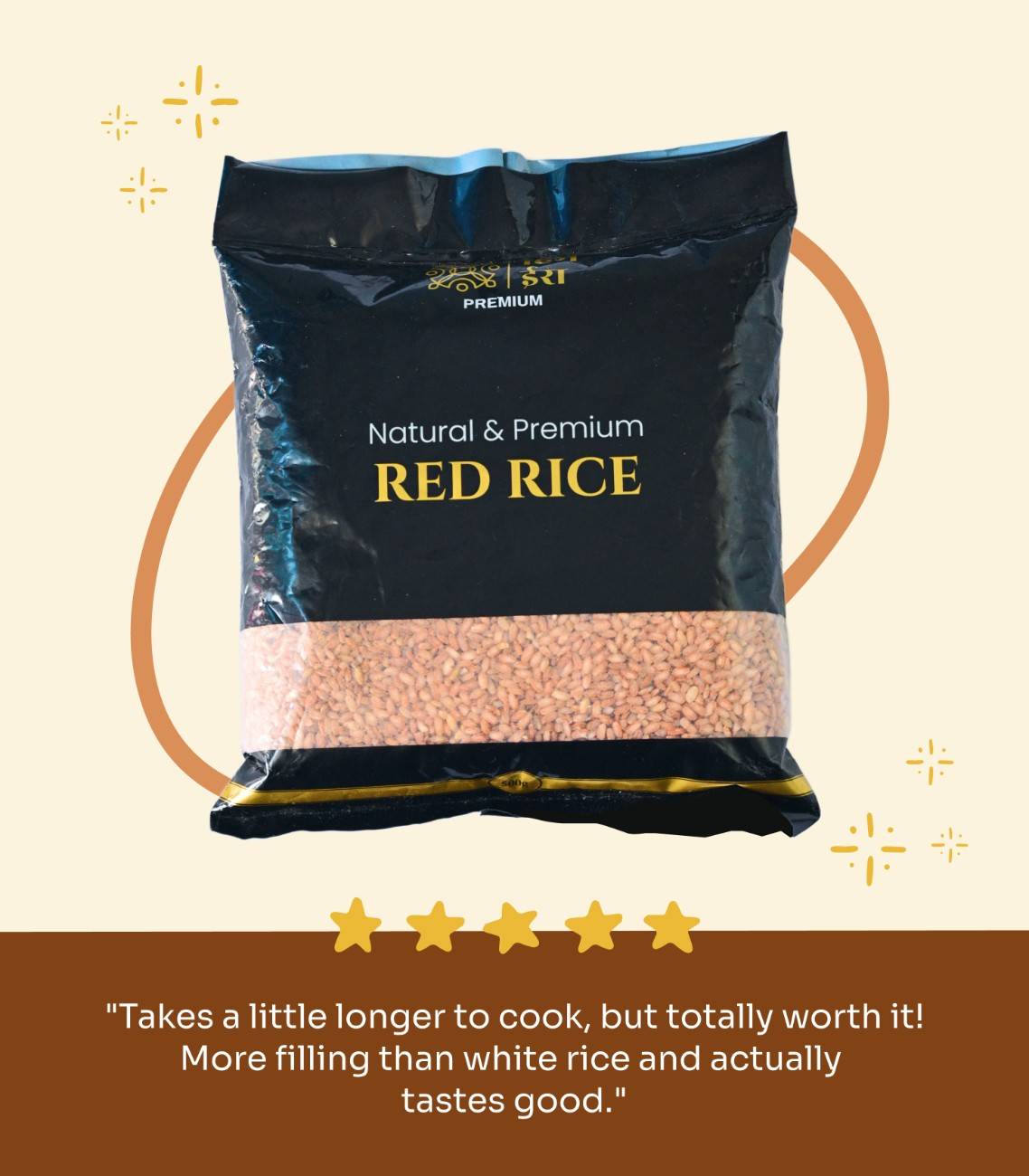 Red Rice – Pure Himalayan Nutrient-Rich & Unpolished