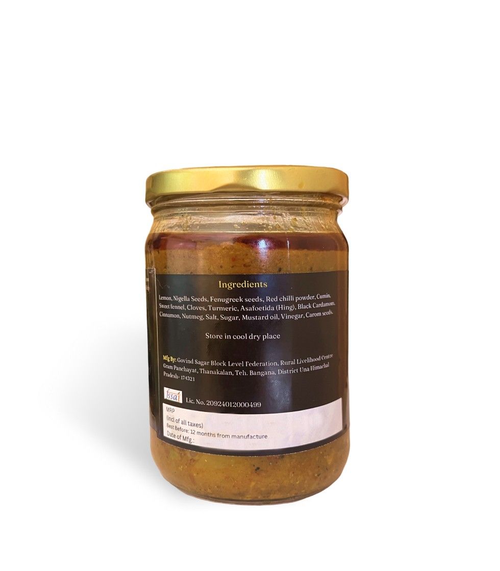 Lemon Pickle – Sweet & Tangy Nimbu Ka Achar