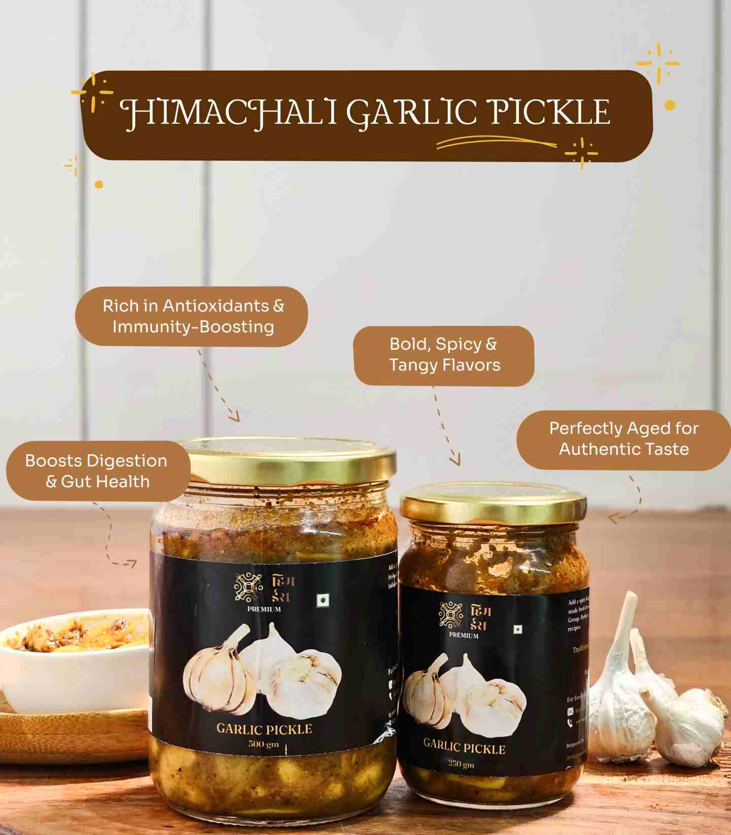 Garlic Pickle – Himachali Lahsun ka Achaar