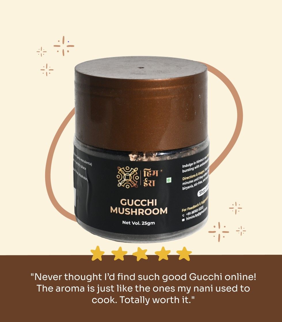 Gucchi Mushroom – Rare Himalayan Morel Mushrooms