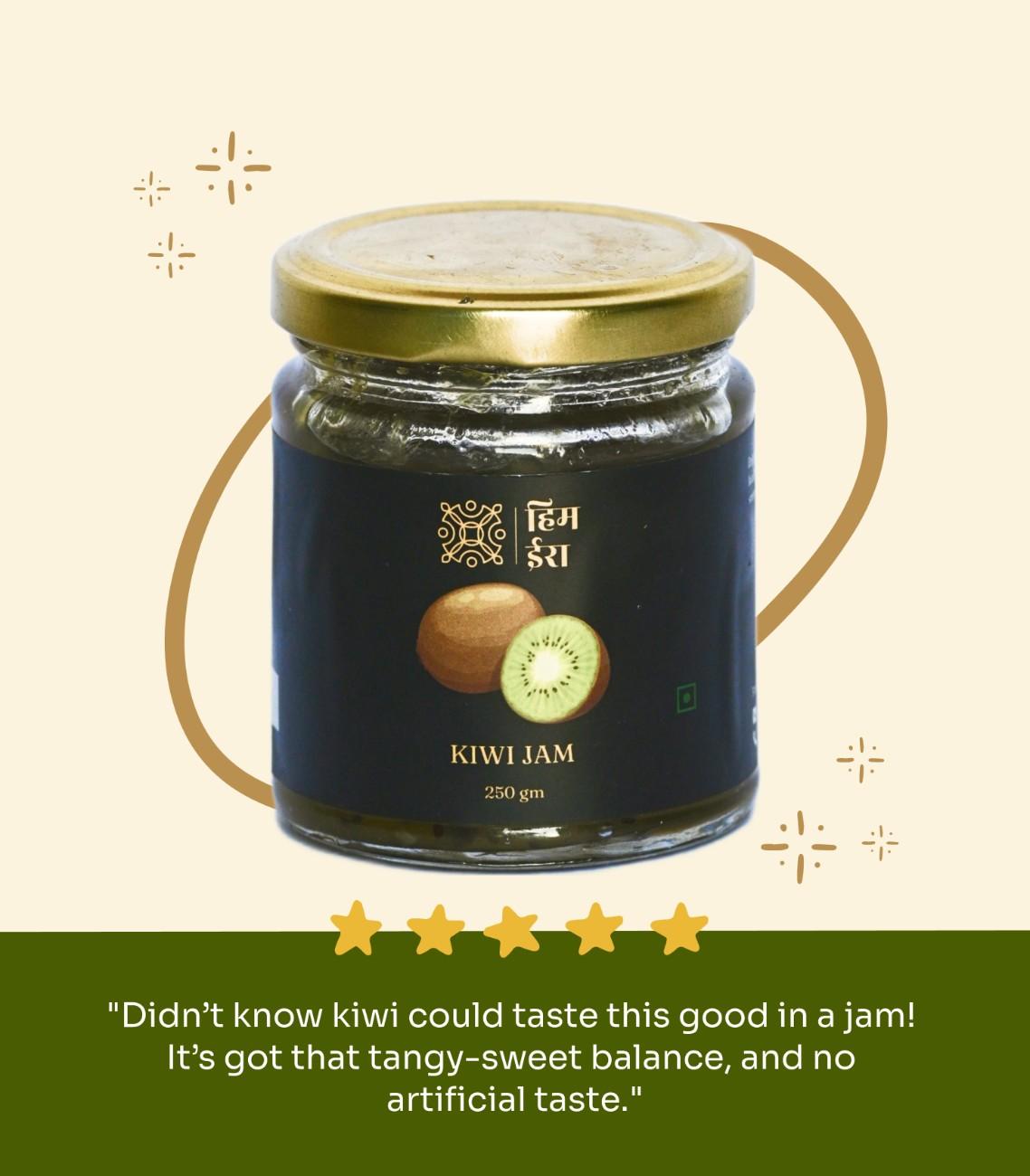 Himachali Kiwi Jam – Sweet & Tangy
