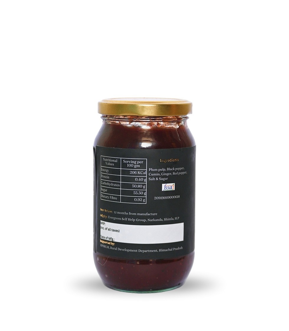 Himachali Plum Chutney – Sweet, Tangy & Handcrafted Goodness