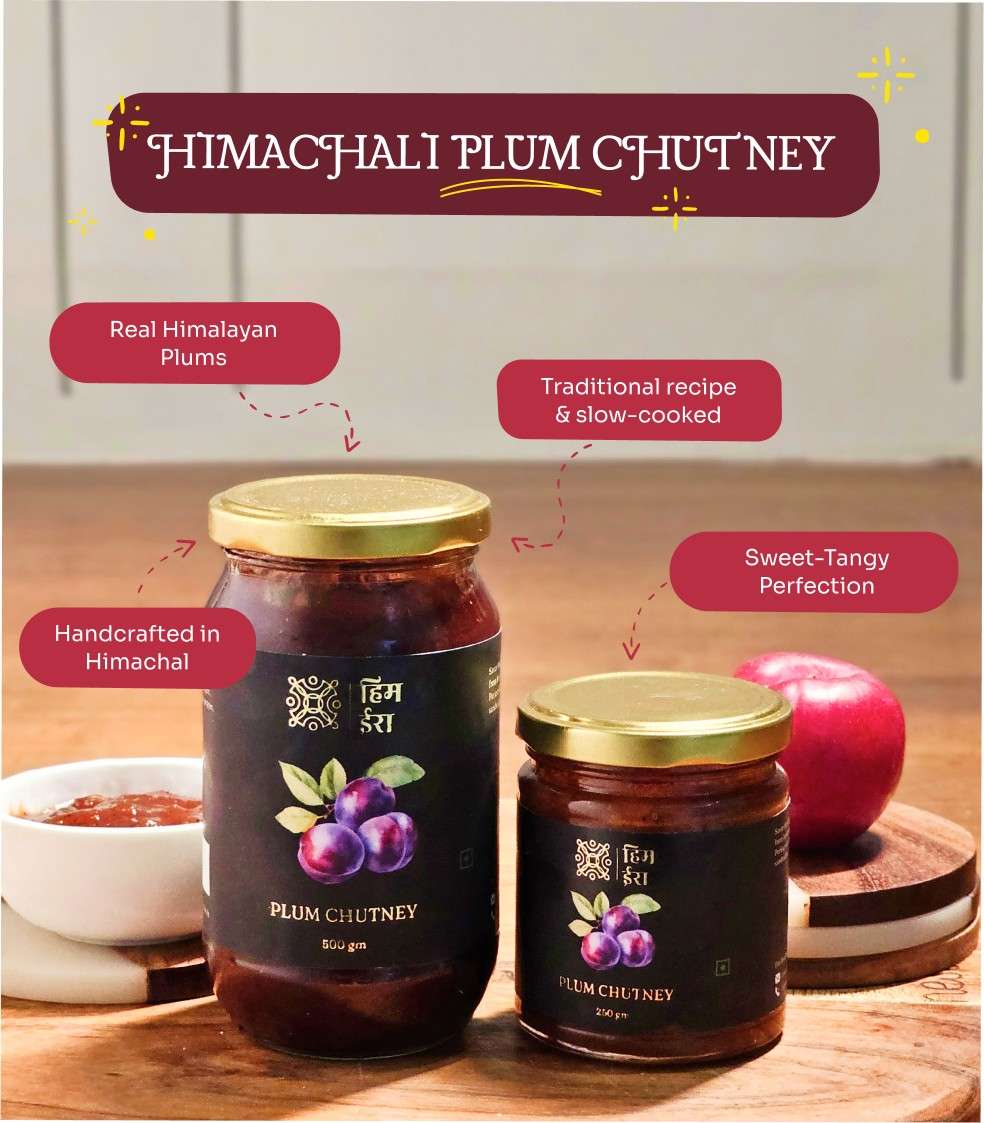 Himachali Plum Chutney – Sweet, Tangy & Handcrafted Goodness