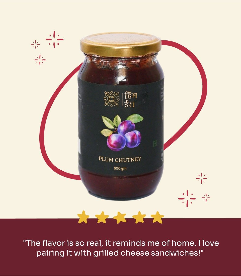 Himachali Plum Chutney – Sweet, Tangy & Handcrafted Goodness