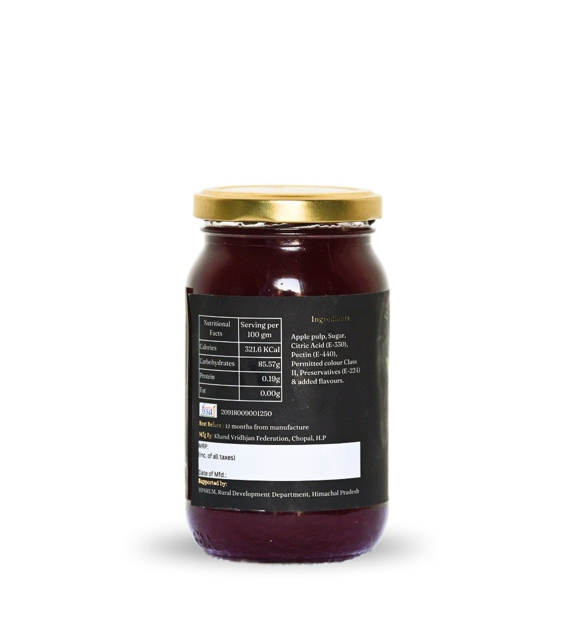 Himachali Apple Jam – Pure, Homemade & Tasty