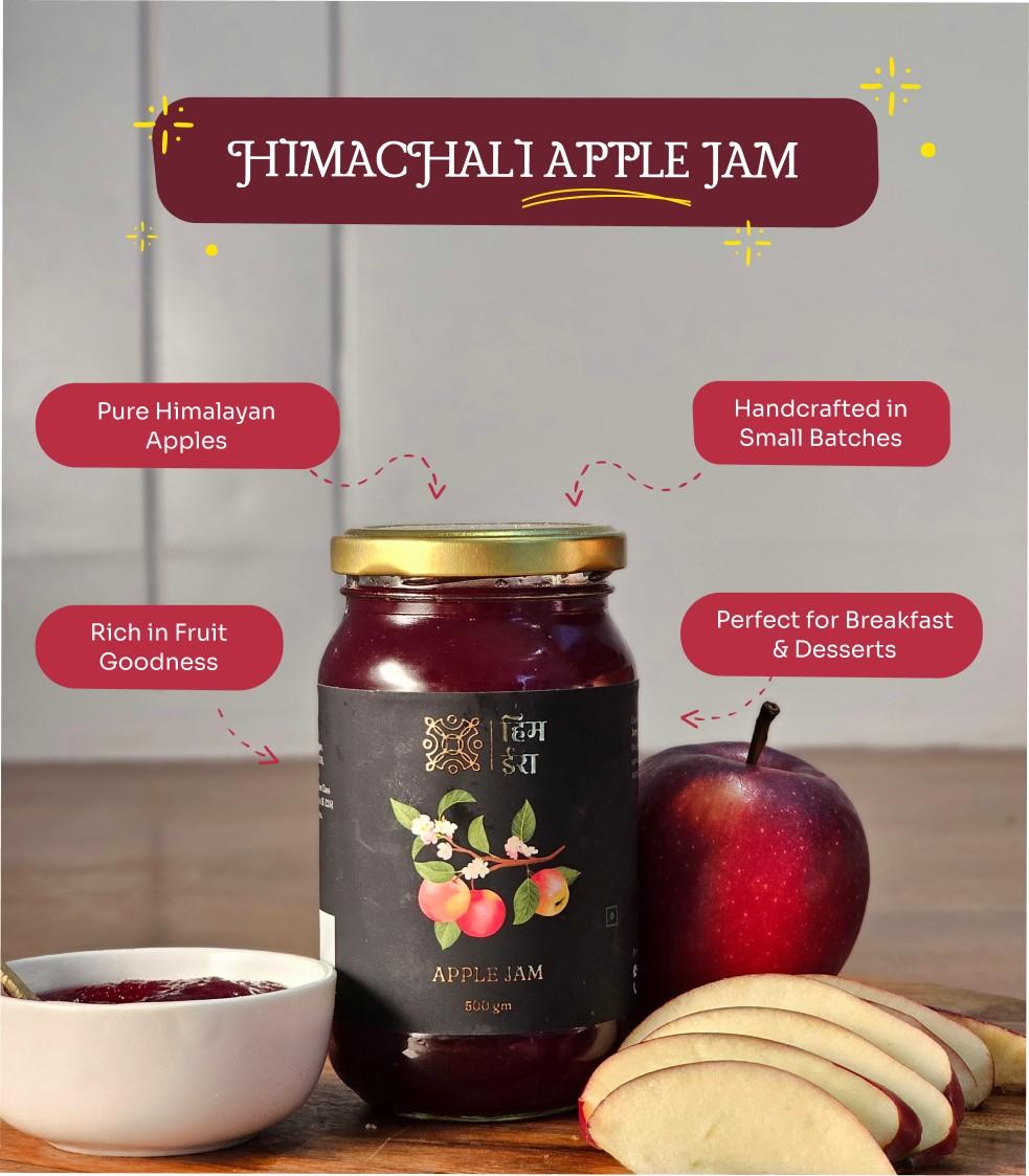 Himachali Apple Jam – Pure, Homemade & Tasty