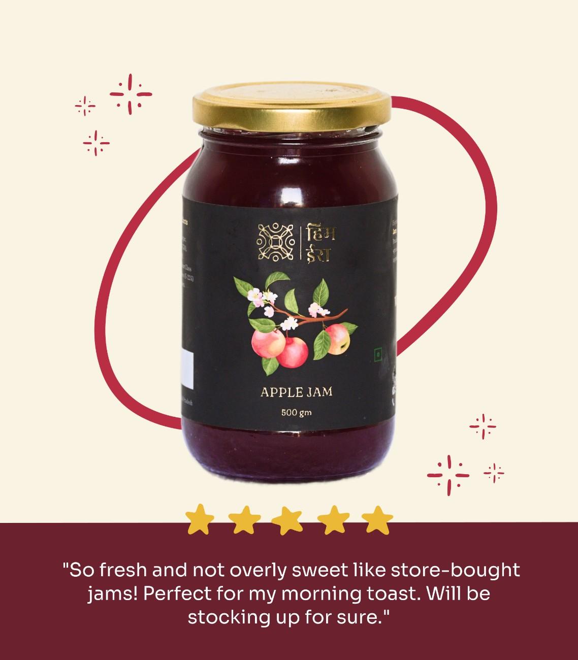 Himachali Apple Jam – Pure, Homemade & Tasty
