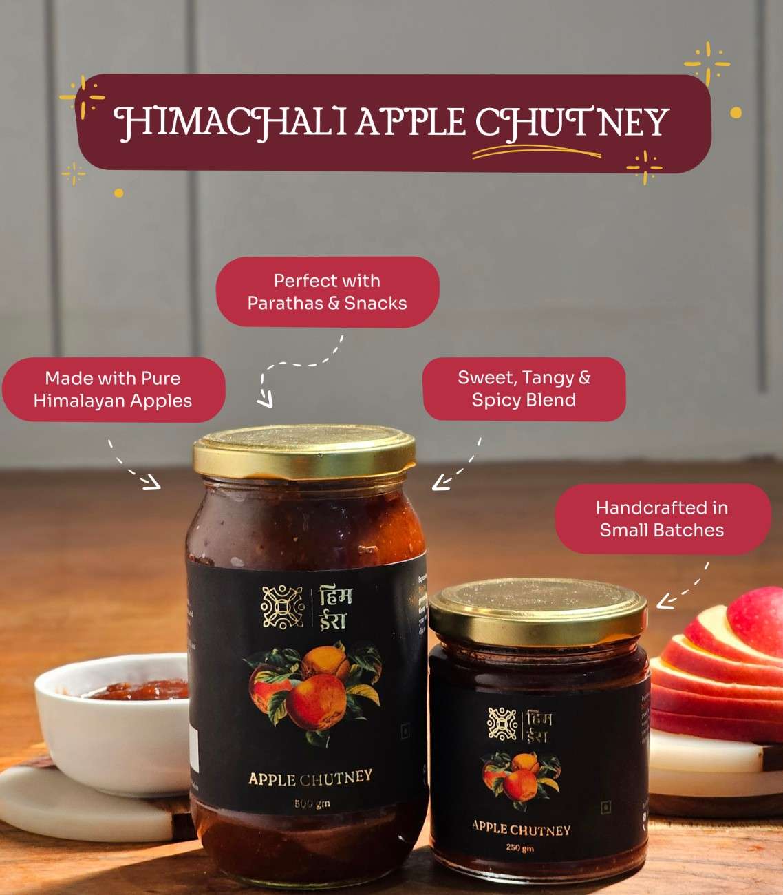 Himachali Apple Chutney – Sweet, Tangy & Homemade